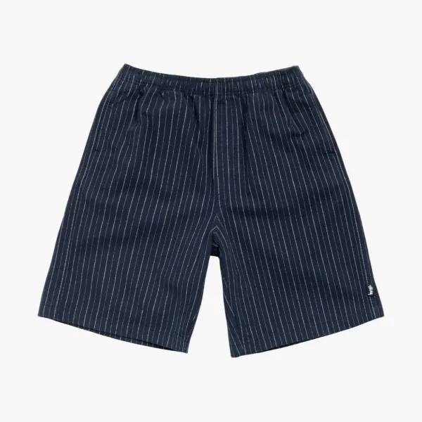 Stussy Baggy Beach Shorts Navy Stripe