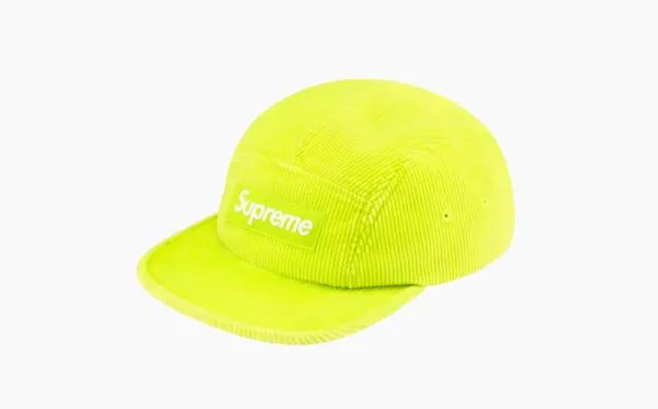 Supreme Corduroy Camp Cap Green