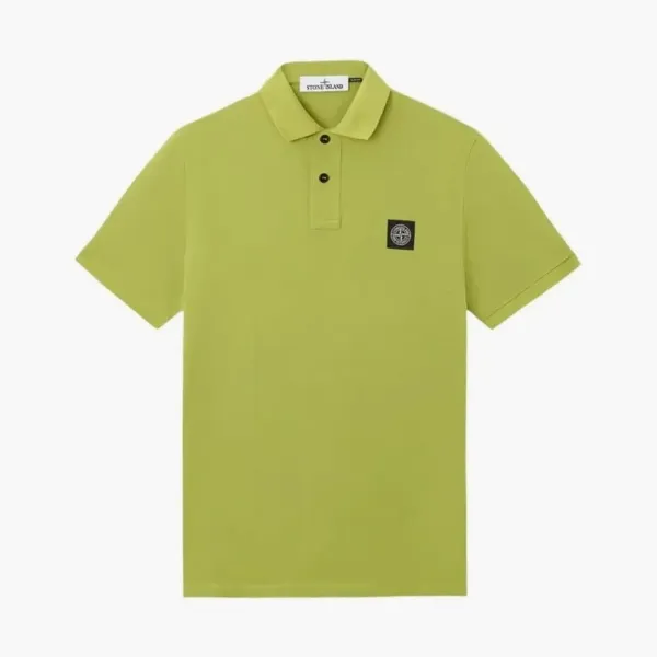 Stone Island Compass Polo Shirt Green