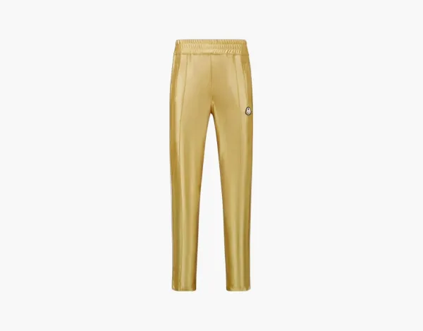 Moncler x Palm Angels Shiny Sweatpants Golden Yellow