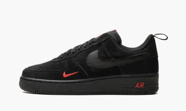 Air Force 1 Low Multi Swoosh Black Crimson