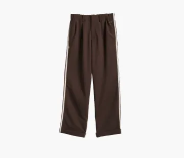 Adidas Originals x Clot by Edison Chen Sports Slacks Dark Brown