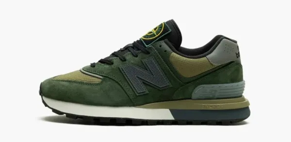 New Balance 574 Legacy x Stone Island Dark Green