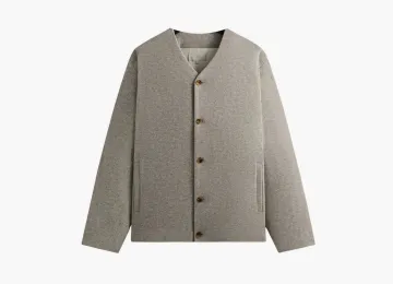 Kith Felted Jersey Jonah Liner Medium Heather Grey