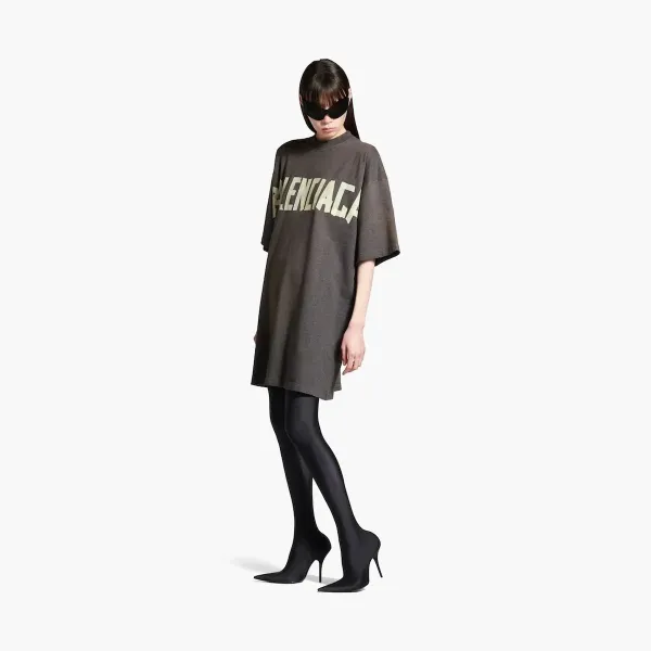 Balenciaga Tape Type T-shirt Medium Fit Black