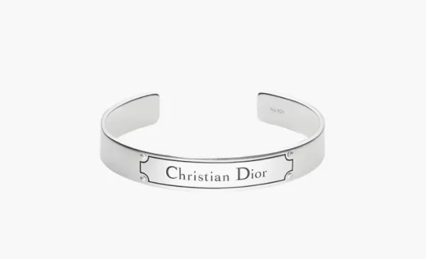 Dior Men FW24 Bangles Silver