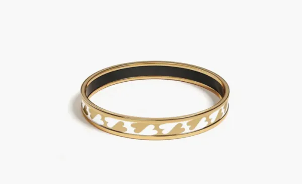 Hermès Palmettes Composees bangle Gold