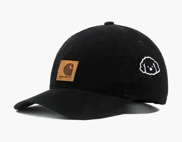 Carhartt Embroidered Dog Cap Black