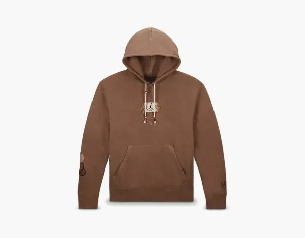 Air Jordan x Travis Scott Hoodie Archaeo Brown
