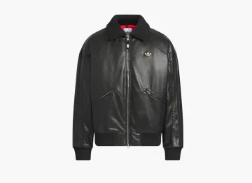 Adidas Originals Year Of The Snake Limited Lny Pleather Retro Warm Jacket Black