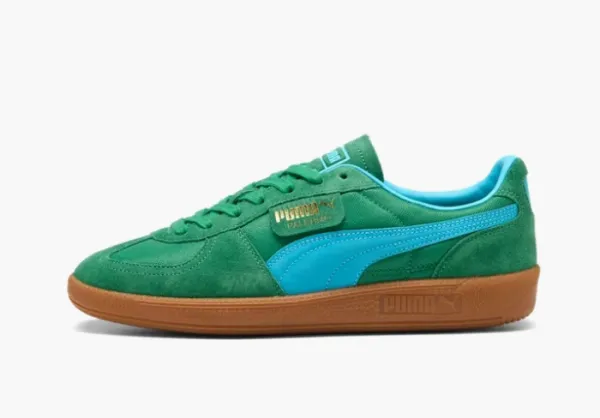 Puma Palermo Vintage Update Archive Green Bright Aqua