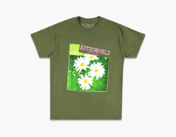 Travis Scott Cactus Jack Tee Green