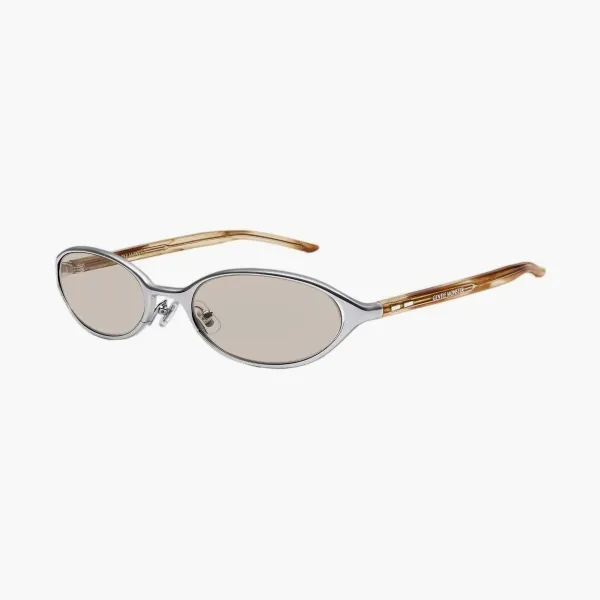 Gentle Monster Moody 02(BR) Sunglasses Silver / Brown