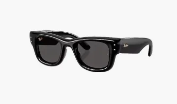 Ray-Ban Wayfarer Puffer Sunglasses Black