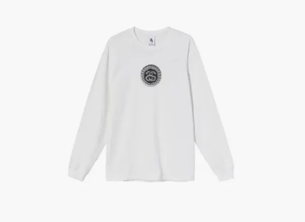 Stussy x Nike Crossover Round Neck Pullover Long Sleeve White