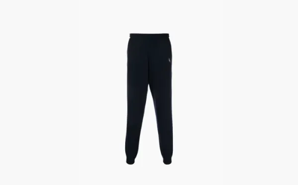 Sporty & Rich Embroidered-logo Cashmere Track Pants Navy