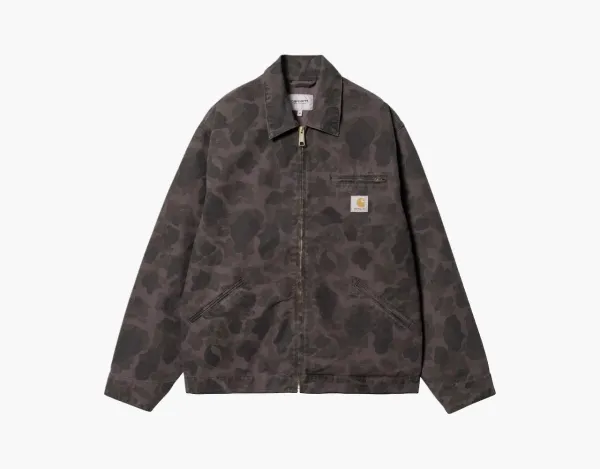 Carhartt WIP Duck Detroit Jacket Brown Camo