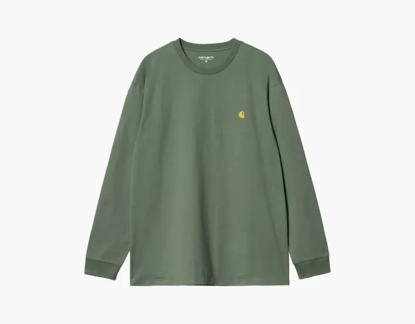 Carhartt WIP Chase Long Sleeve T-Shirt Green