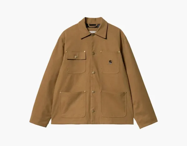 Carhartt WIP Michigan Chore Coat Brown