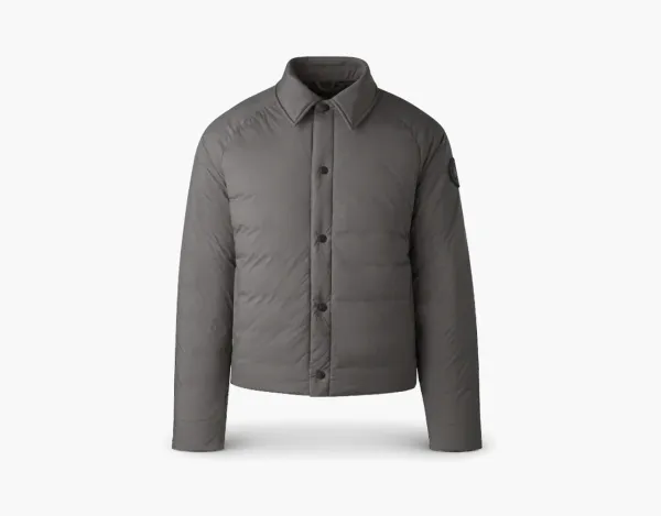 Canada Goose Lodge Coach Jacket Black Label 'Coastal Grey'