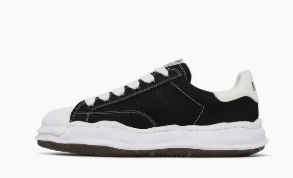 Maison Mihara Yasuhiro Blakey OG Sole Canvas Low Black White