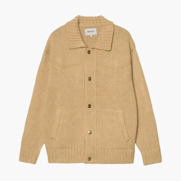 Carhartt WIP SS25 Santa Fe Cardigan logo