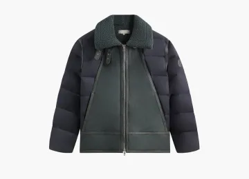 Kith Arden Bonded Microsuede Combo Jacket Machine