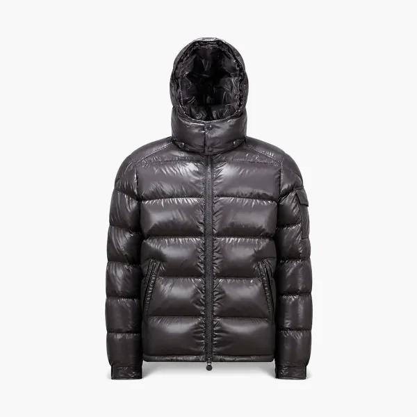 Moncler Maya Short Down Jacket Dark Gray