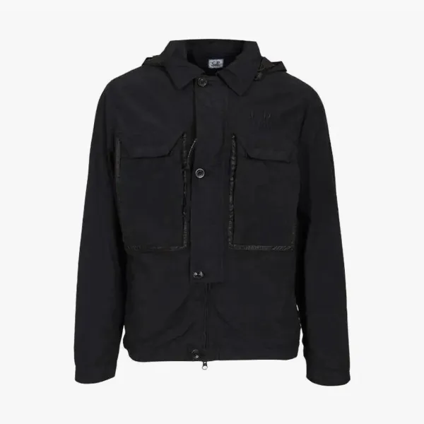C.P. Company Flatt Nylon Jacket Black