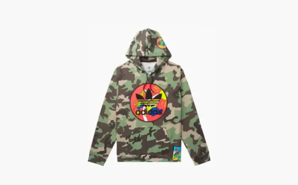 Adidas originals x JEREMY SCOT Crossover Pattern Fleece Multi-Color