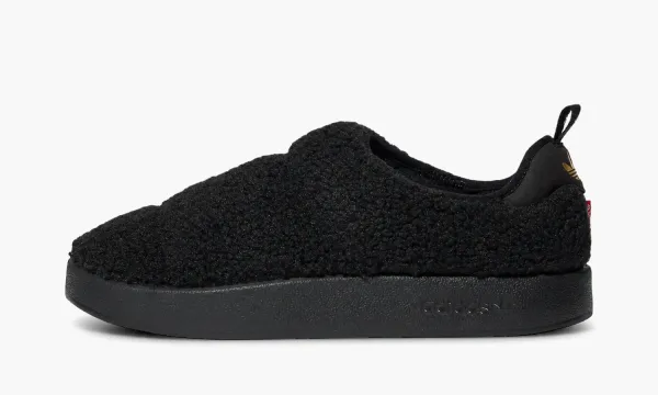 Adidas Puffylette Black Gold Fleece