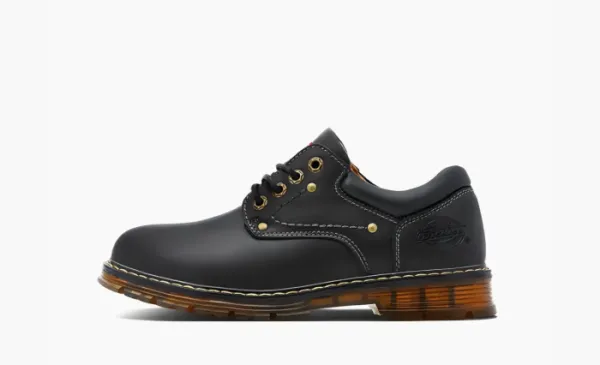 Dickies Martin Boots Unisex Black Low