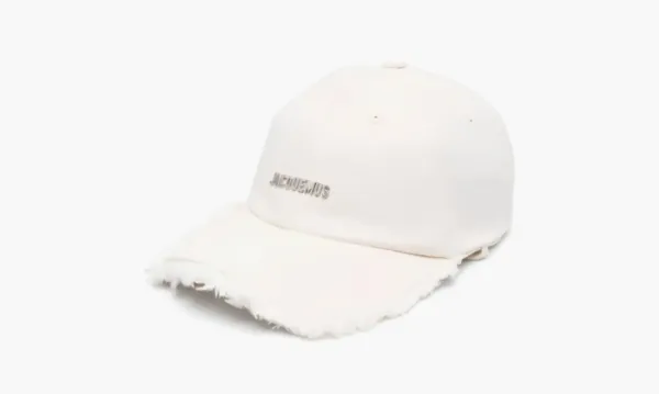 Jacquemus Baseball Cap Fur White