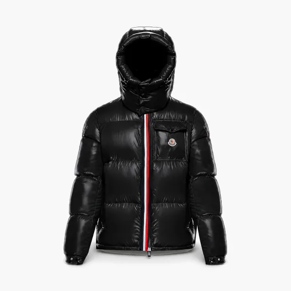 Moncler Montbeliard Short Down Jacket Black