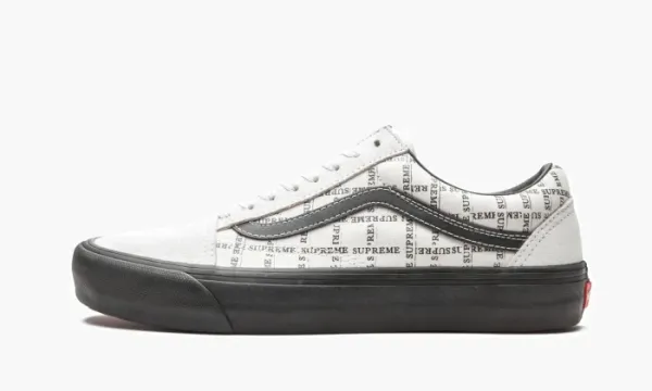 Vans Old Skool Pro Supreme Grid White