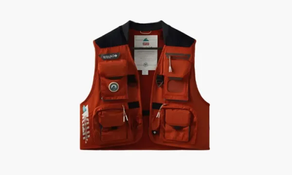 KITH X Columbia Waistcoat Red