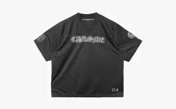 Chrome Hearts Mesh Stadium Football Jersey Black