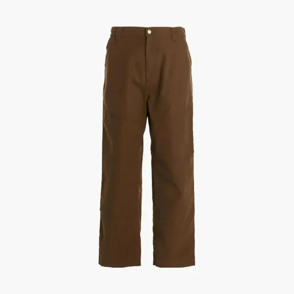 Carhartt WIP Cotton Work Pants Brown