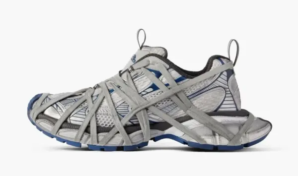 Balenciaga 3XL Extreme Lace Sneaker Worn-Out - White Grey Navy
