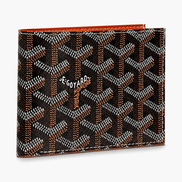 Goyard Victoire Wallet Black & Tan