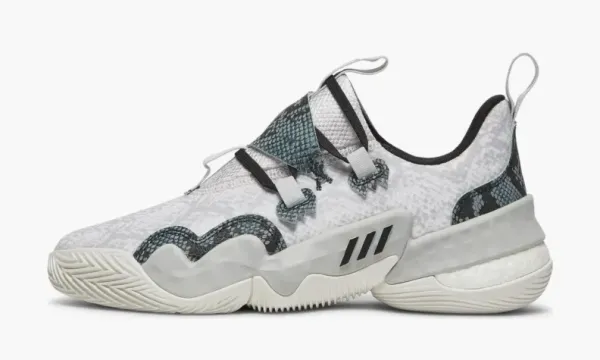 Adidas Trae Young 1 Light Solid Grey Snakeskin