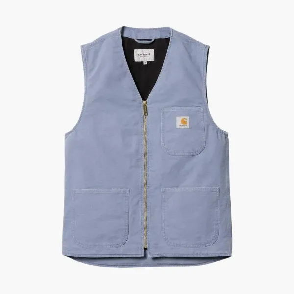 Carhartt WIP SS24 Arbor Vest Bay Blue (aged canvas) V