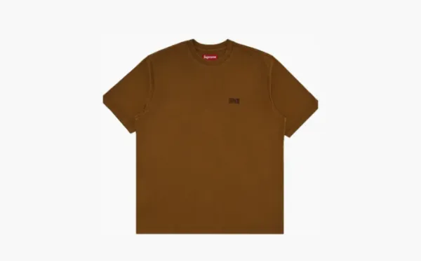 Supreme Warm Up Washed Short-Sleeve Top Brown