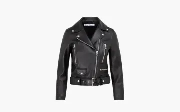 Acne Studios Leather Jacket Black