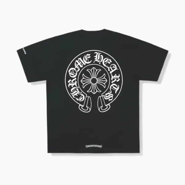 Chrome Hearts Horse Shoe Logo Pocket T-Shirt Black