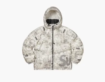 Supreme Hooded Down Jacket Receipts