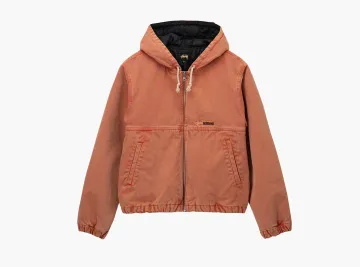 Stussy Double Dye Work Jacket Faded Red
