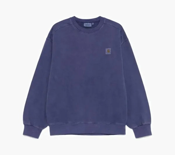 Carhartt WIP Nelson Washed Sweatshirt Purple