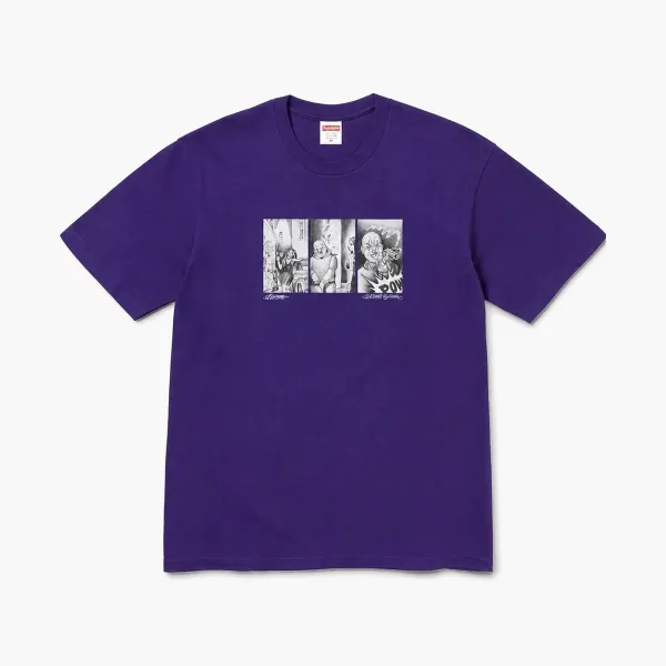 Supreme Mister Cartoon Pow Tee Purple