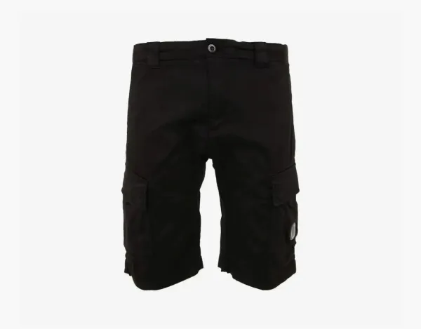 C.P. Company Lens Cargo Shorts Black